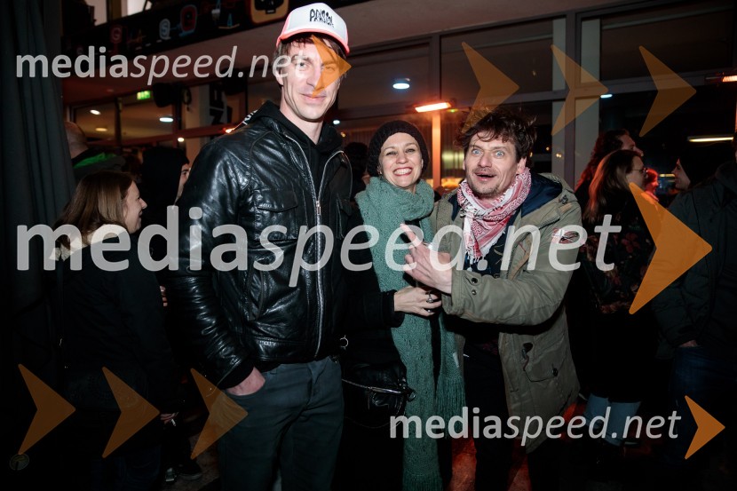  Jure Henigman, igralec;  ... ;  Primož Bezjak, igralec, plesalecPrasica, premiera filma Tijane Zinajić