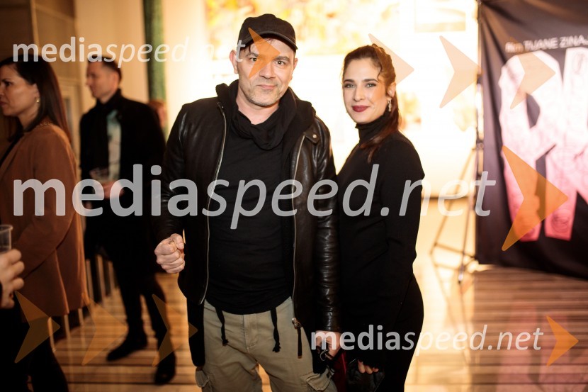  Lado Bizovičar, igralec;  Saša Pavlin Stošić, igralkaPrasica, premiera filma Tijane Zinajić