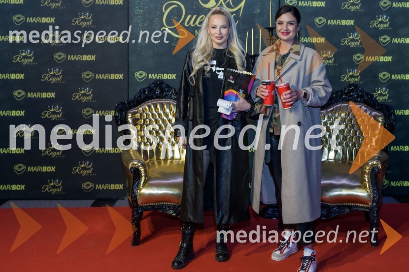  Doroteja Premužič, vizažistka, Diamondee Make Up;  Ana RancQueens night s filmom Izgubljeno mesto v Mariboxu