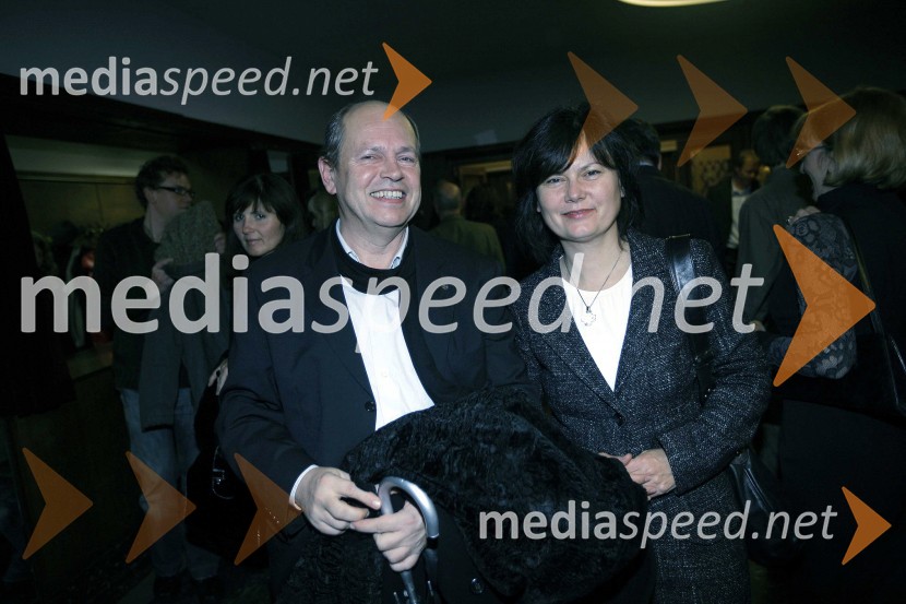Brane Piano, novinar z ženo MetkoHiša Bernarde Alba, premiera v SLG Celje