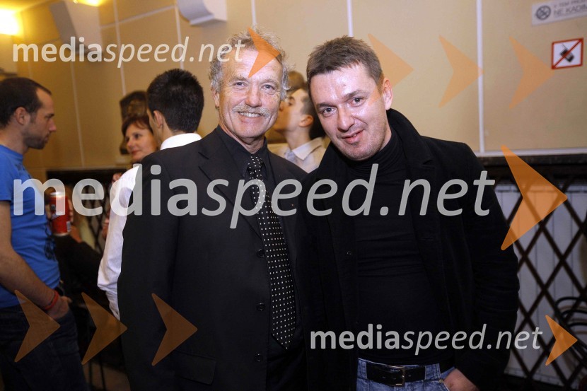 Borut Alujevič, nekdanji upravnik SLG Celje in Diego de Brea, režiser
Hiša Bernarde Alba, premiera v SLG Celje