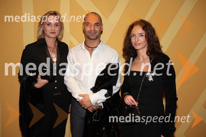 Sanja Snežič, podjetnica, Igor Kenda, lastnik agencije Doberman Creative Company in Sabina Kisilak, lastnika butikov Kisilak

Severina, koncert v Mondu