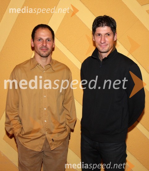 Ante Šimundža, pomočnik trenerja pri NK Maribor in Simon Sešlar, nogometašSeverina, koncert v Mondu