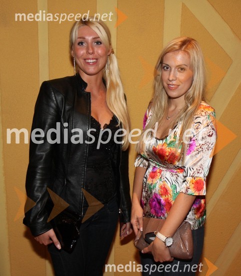 ... in Janja Sodja, televizijska voditeljicaSeverina, koncert v Mondu