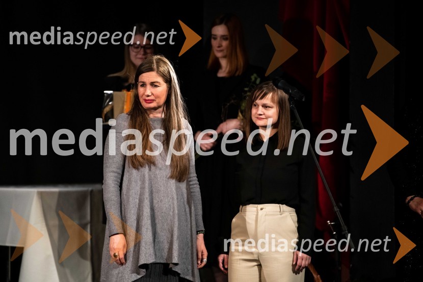  Romana Šalehar, igralka;  Brina Klampfer Merčnik, komparativistka in dramaturginja30. Dnevi komedije, zaključek v SLG Celje