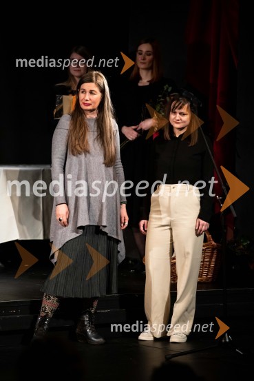  Romana Šalehar, igralka;  Brina Klampfer Merčnik, komparativistka in dramaturginja30. Dnevi komedije, zaključek v SLG Celje
