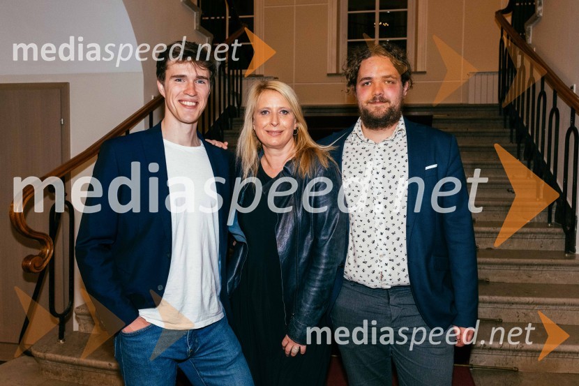  Urban Kuntarič, igralec;  Tatjana Doma, dramaturginja SLG Celje;  Luka Marcen, režiser30. Dnevi komedije, zaključek v SLG Celje