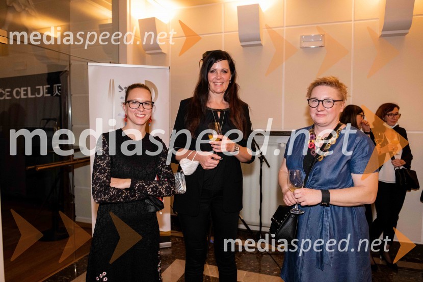 mag. Barbara Petrovič, vodja marketinga in odnosov za javnostmi SLG Celje;  ... ;  Urška Vouk, koordinatorka in organizatorka kulturnega programa v SLG Celje30. Dnevi komedije, zaključek v SLG Celje