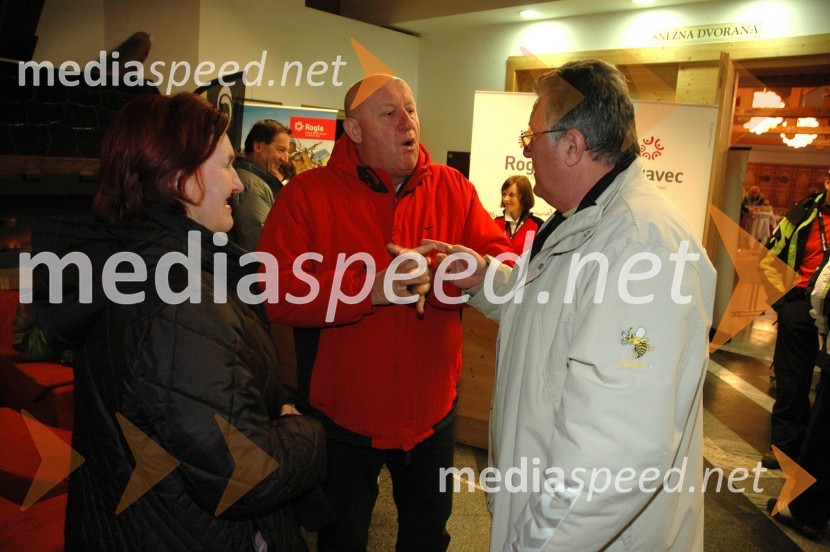 Matija Blagus, član uprave Vegrad d.d. z ženo in ...1. VIP CUP UNITUR 2008