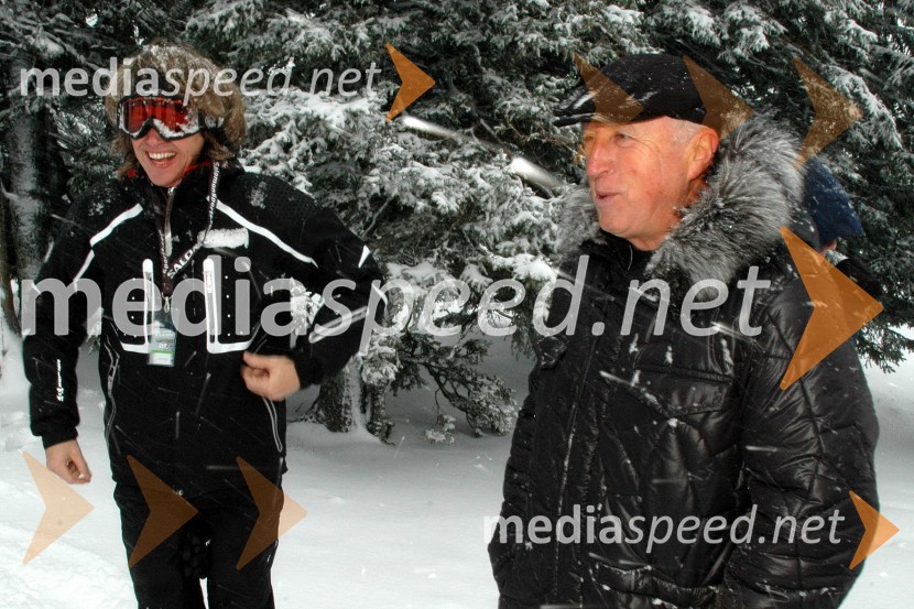 Franjo Herlah, direktor podjetja Herlah in Marjan Gaberšek, organizator1. VIP CUP UNITUR 2008