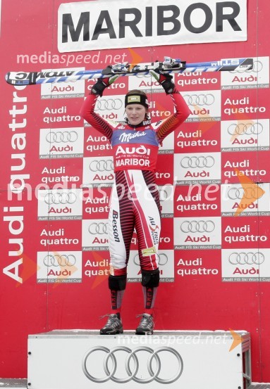 Zmagovalka Marlies Schild, Avstrija 
(nedeljski slalom)42. Zlata lisica