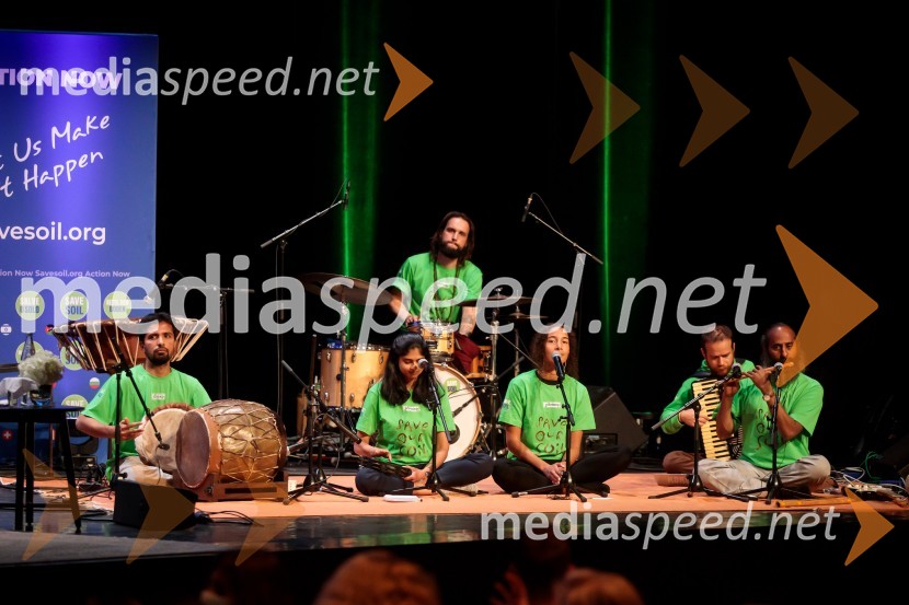 Sadhguru v Sloveniji, predavanje Rešimo prst (Save Soil)