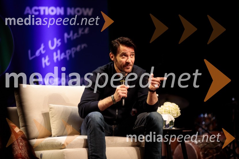  Goran Višnjić, hrvaško ameriški filmski igralecSadhguru v Sloveniji, predavanje Rešimo prst (Save Soil)