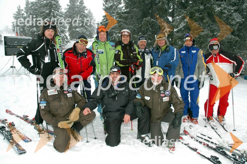 1. zimski VIP CUP UNITUR, tekmovalci in organizatorji1. VIP CUP UNITUR 2008