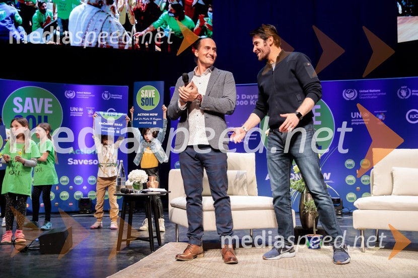  Vid  Valič, stand-up komik, voditelj;  Goran Višnjić, hrvaško ameriški filmski igralecSadhguru v Sloveniji, predavanje Rešimo prst (Save Soil)