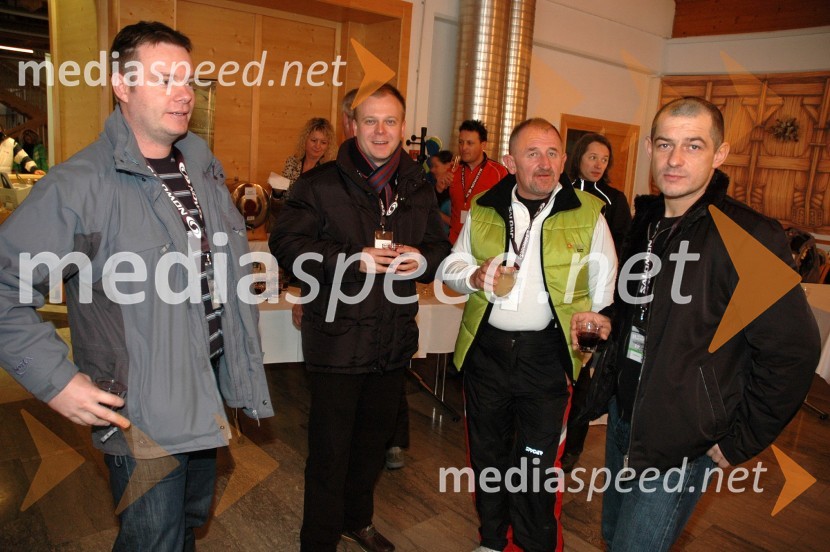 ..., Patrik Ceglar, solastnik podjetja Nuba d.o.o., Ivan Mezek, policijski inšpektor in ..., vodja gostinstva v podjetju Nuba d.o.o.1. VIP CUP UNITUR 2008