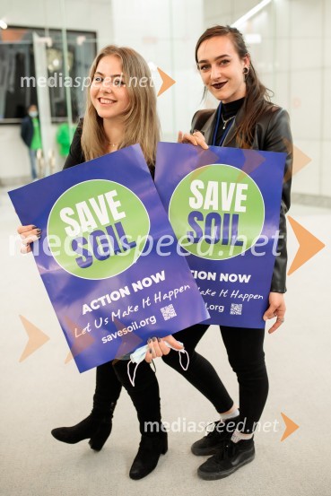 Sadhguru v Sloveniji, predavanje Rešimo prst (Save Soil)