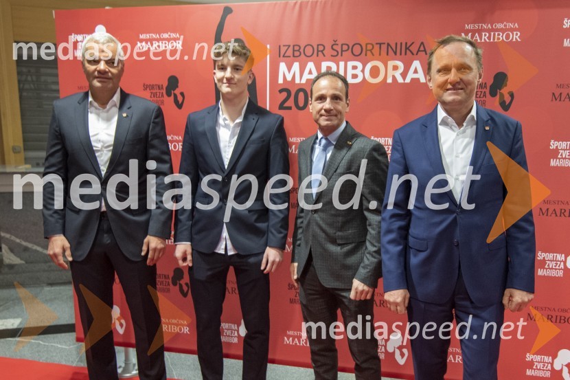  Saša Arsenovič, župan občine Maribor, podjetnik;  ... ;  Tomaž Barada, taekwondoist in kickbokser, predsednik Športne zveze Maribor, predsednik Športne zveze Maribor, podpredsednik Olimpijskega komiteja Slovenije; dr. Samo Peter Medved,  podžupan, Mestna občina Maribor Izbor športnika Maribora 2021