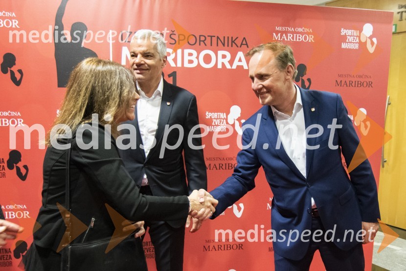  ... ;  Saša Arsenovič, župan občine Maribor, podjetnik; dr. Samo Peter Medved,  podžupan, Mestna občina Maribor Izbor športnika Maribora 2021