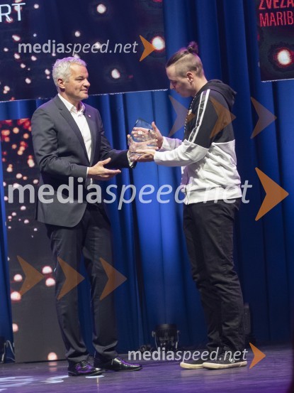  Saša Arsenovič, župan občine Maribor, podjetnik;  Marino Kegl, tenisačIzbor športnika Maribora 2021