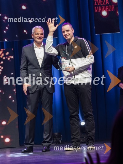  Saša Arsenovič, župan občine Maribor, podjetnik;  Marino Kegl, tenisačIzbor športnika Maribora 2021