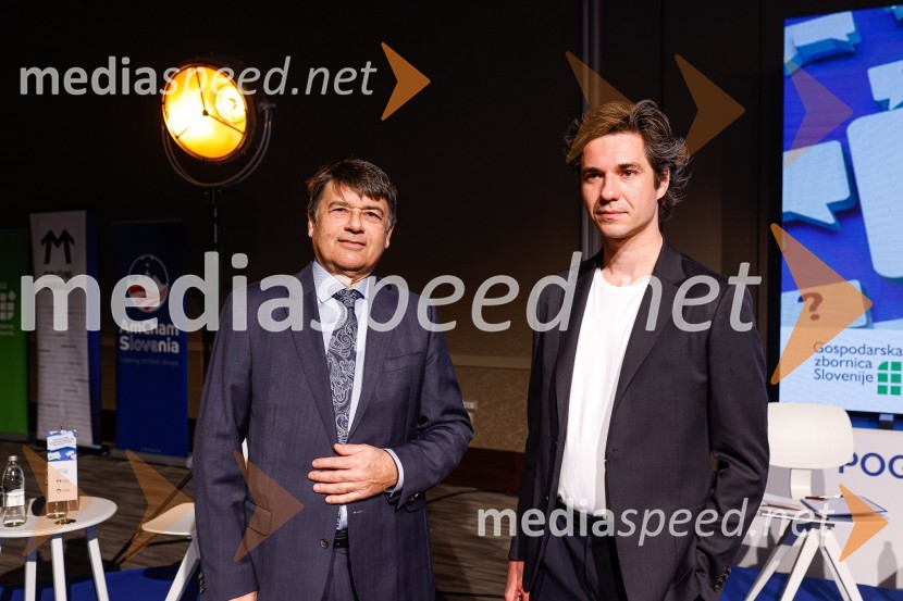  Andrej Božič, predsednik, Združenje Manager;  Luka Mesec, koordinator, Stranka LevicaGospodarski krog, Amcham Slovenija