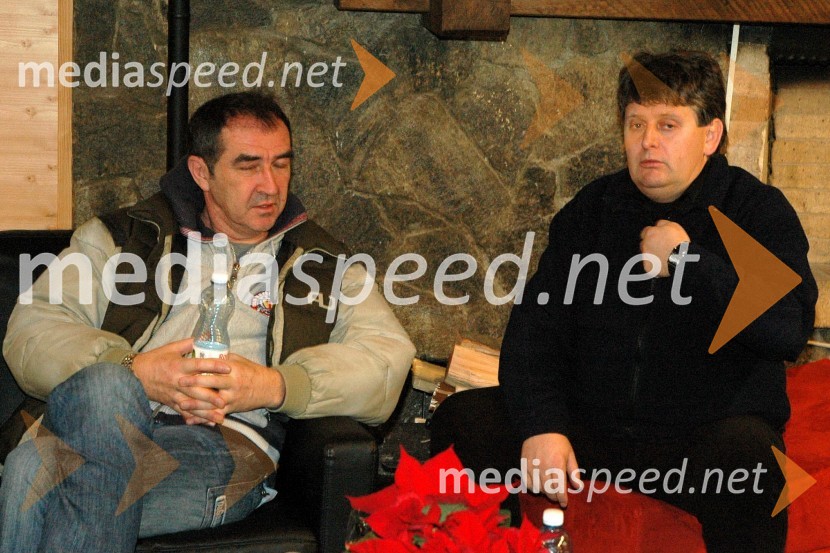 Uroš Godec, podjetnik in Jože Fingušt, mesarstvo Fingušt1. VIP CUP UNITUR 2008