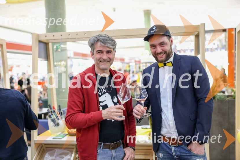  Robert  Hafner, Vinarstvo Hafner;  Aleksander Rigo, Rigo VinoPubeci v Citycentru Celje