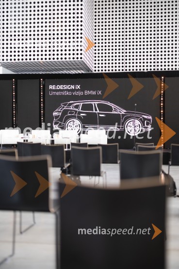 Zaključek natečaja in predstavitev zmagovalne umetniške preobrazbe BMW iX