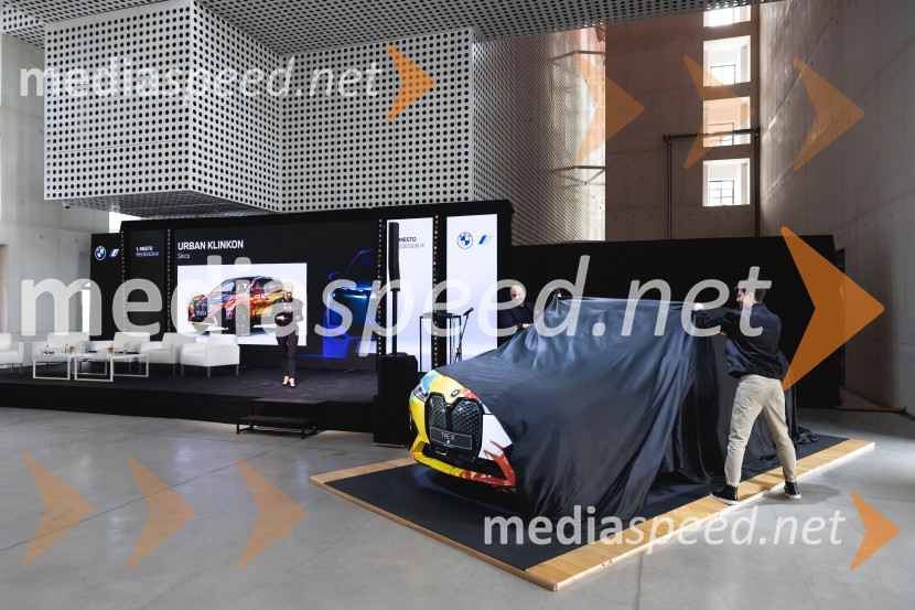 Zaključek natečaja in predstavitev zmagovalne umetniške preobrazbe BMW iX