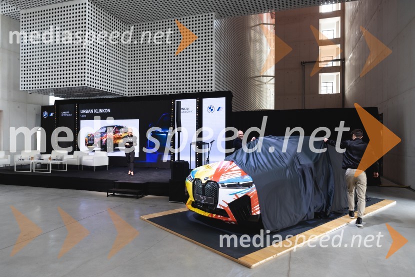 Zaključek natečaja in predstavitev zmagovalne umetniške preobrazbe BMW iX