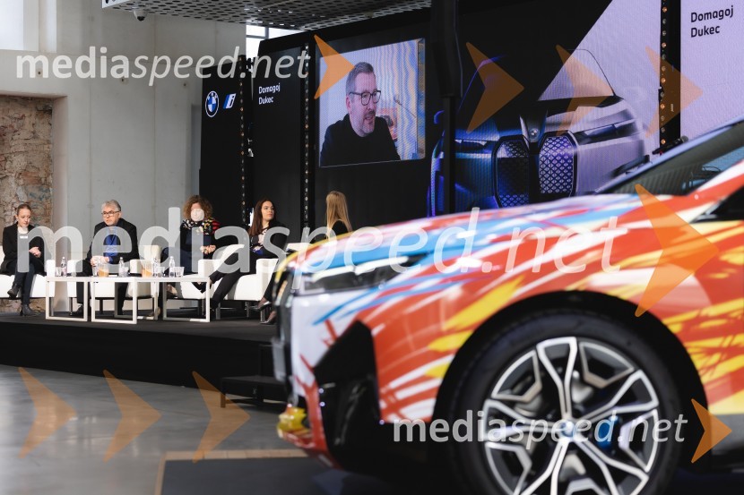 Zaključek natečaja in predstavitev zmagovalne umetniške preobrazbe BMW iX