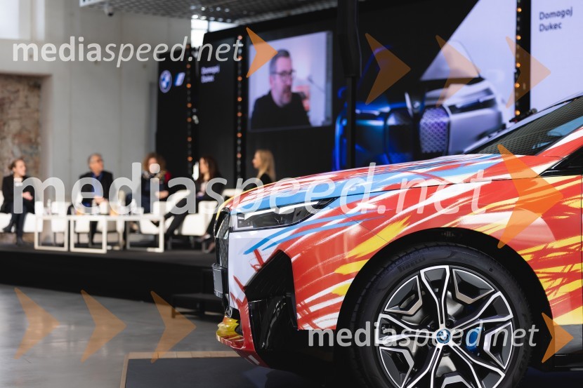 Zaključek natečaja in predstavitev zmagovalne umetniške preobrazbe BMW iX