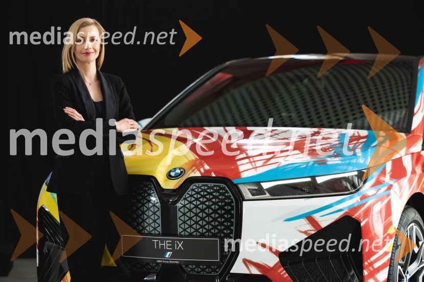 Zaključek natečaja in predstavitev zmagovalne umetniške preobrazbe BMW iX