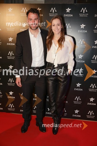  David Urankar, televizijski voditelj, maneken;  Ajda Rotar UrankarLansiranje nove kampanje 