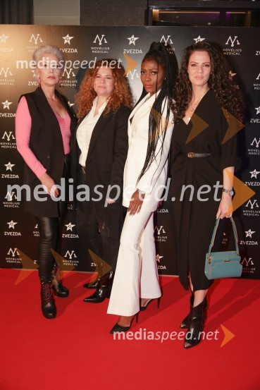  Ineza Sotler, manekenka;  Maja Lipovača;  Kim Camara, lastnica frizerskega salona Black Diamond;  Sabina Remar, manekenkaLansiranje nove kampanje 