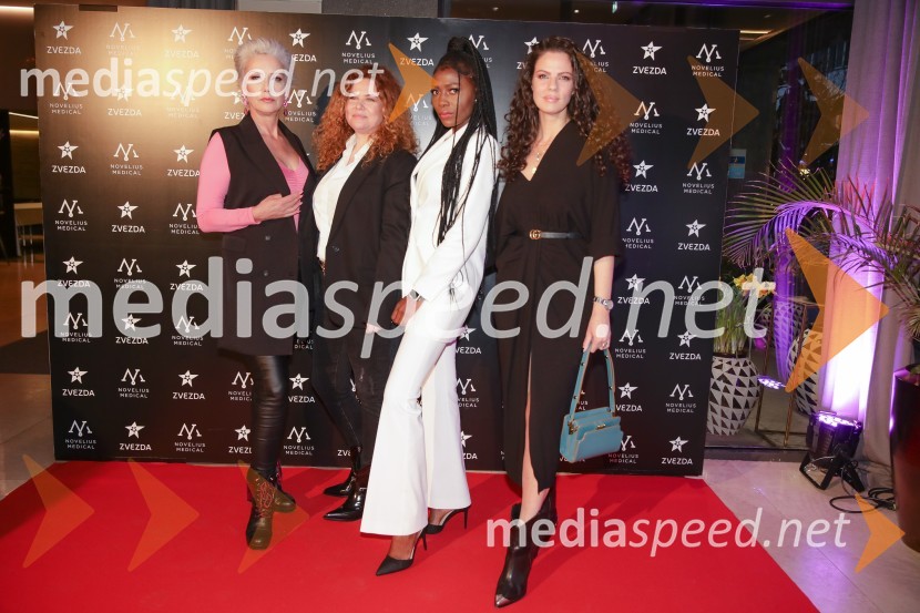  Ineza Sotler, manekenka;  Maja Lipovača;  Kim Camara, lastnica frizerskega salona Black Diamond;  Sabina Remar, manekenkaLansiranje nove kampanje 