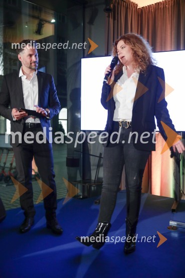  David Urankar, televizijski voditelj, maneken;  Maja LipovačaLansiranje nove kampanje 