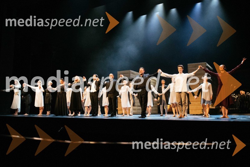 Svatba & posvetitev pomladi, premiera baleta Edwarda Cluga