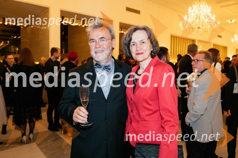 mag. Zdravko Luketič, mestni svetnik MOM, Nova Slovenija – Krščanski demokrati;  Nilda LuketičSvatba & posvetitev pomladi, premiera baleta Edwarda Cluga