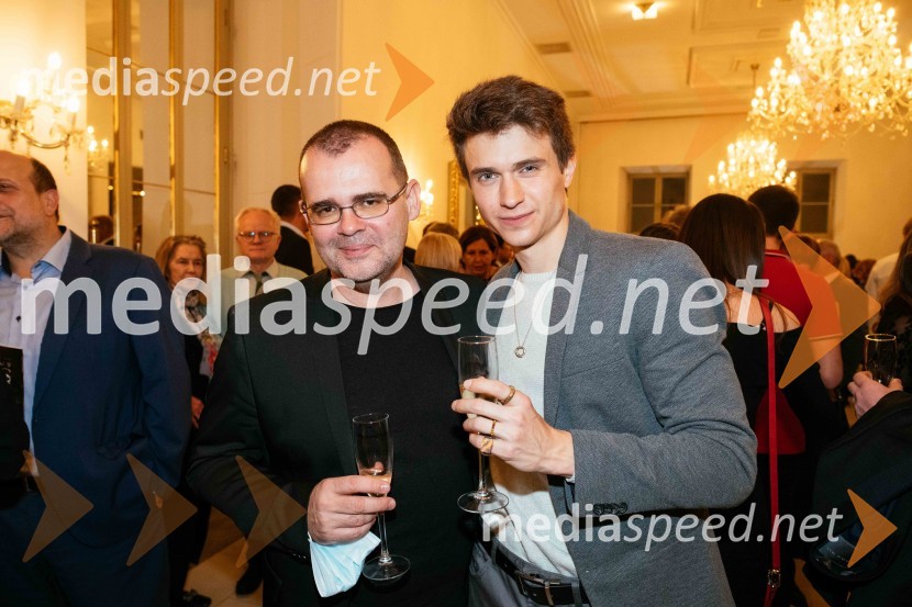  Alan Kavčič, predstavnik za odnose z javnostmi SNG Maribor;  Tamás Darai, baletni solistSvatba & posvetitev pomladi, premiera baleta Edwarda Cluga