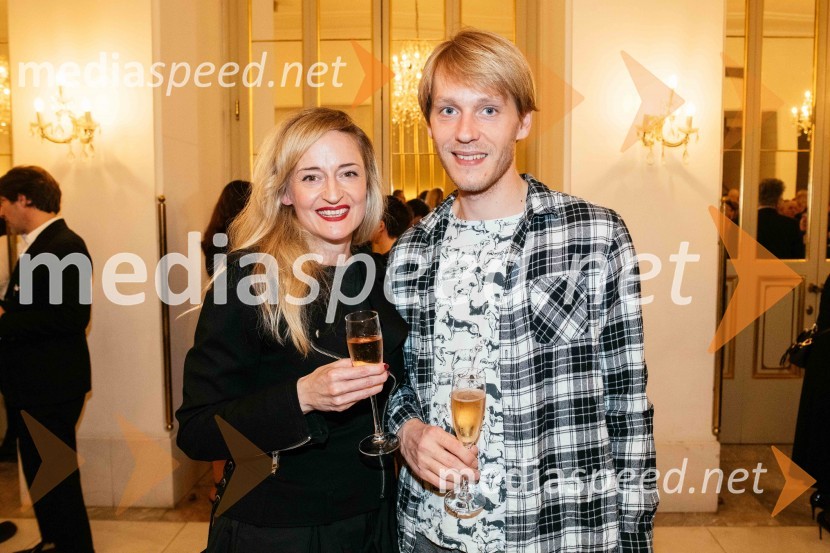  Valentina Turcu, koreografinja in baletna solistka;  Sytze Jan Luske, baletni plesalecSvatba & posvetitev pomladi, premiera baleta Edwarda Cluga