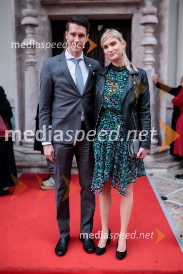  Janez Černe, podžupan Mestne občine Kranj;  Ana ČerneSklepna slovesnost 52. tedna slovenske drame