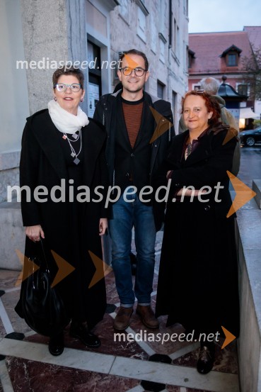  Mirjam Drnovšček, direktorica, SNG Nova Gorica;  Rok Andres, selektor Teden slovenske drame, dramaturg;  Marinka Poštrak, dramaturginja, Prešernovo gledališče KranjSklepna slovesnost 52. tedna slovenske drame