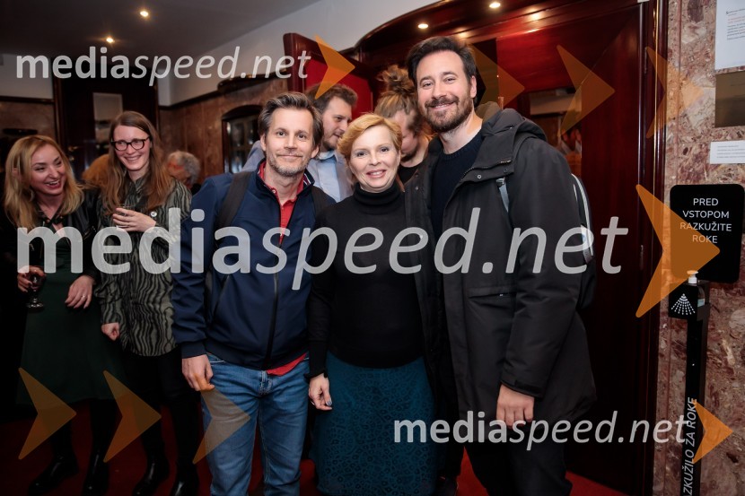  Aljoša Ternovšek, igralec;  Vesna  Slapar, igralka;  Miha Rodman, igralecSklepna slovesnost 52. tedna slovenske drame