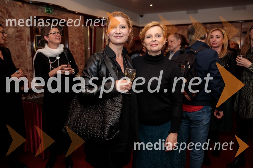  Vesna Pernarčič, igralka;  Vesna  Slapar, igralkaSklepna slovesnost 52. tedna slovenske drame