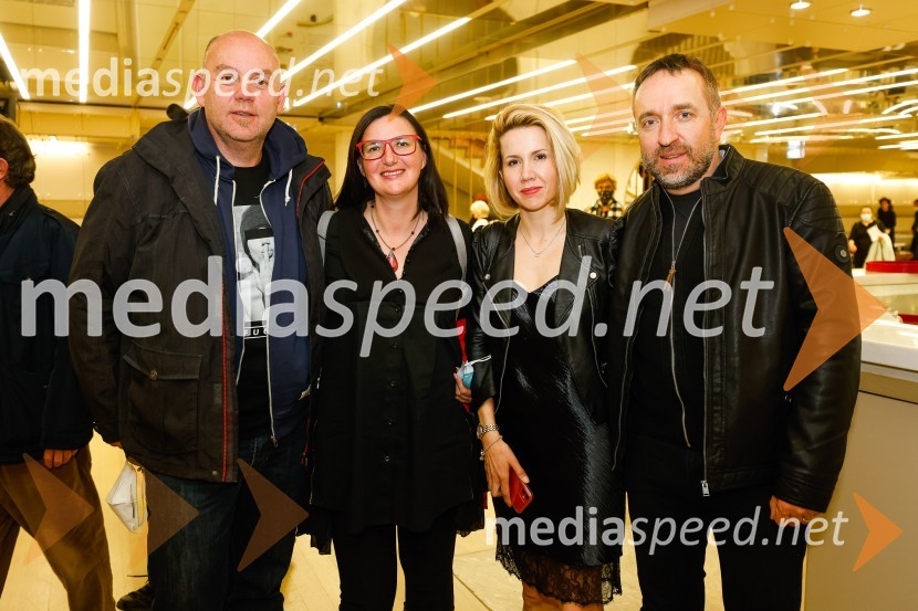  Gregor Kotnik;  Nataša Jeza Kotnik, vodja marketinga Agencija Sonček;  Natalija Cvetko, vodja projektov, Mediaspeed;  Borut  Cvetko, kreativni direktor, MediaspeedLaibach: Mi smo narod, koncert