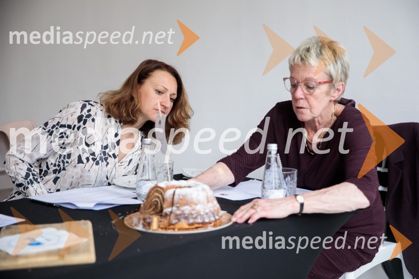  Janja Štrumbelj, La Potica; mag. Marlena Skvarča, višja predavateljica za področje prehrane na Oddelku za živilstvo, Biotehniška fakulteta, Univerza v LjubljanMojster potice - Fala kraljice 2022