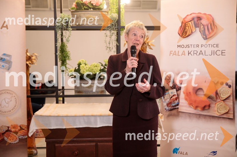 mag. Marlena Skvarča, višja predavateljica za področje prehrane na Oddelku za živilstvo, Biotehniška fakulteta, Univerza v LjubljanMojster potice - Fala kraljice 2022