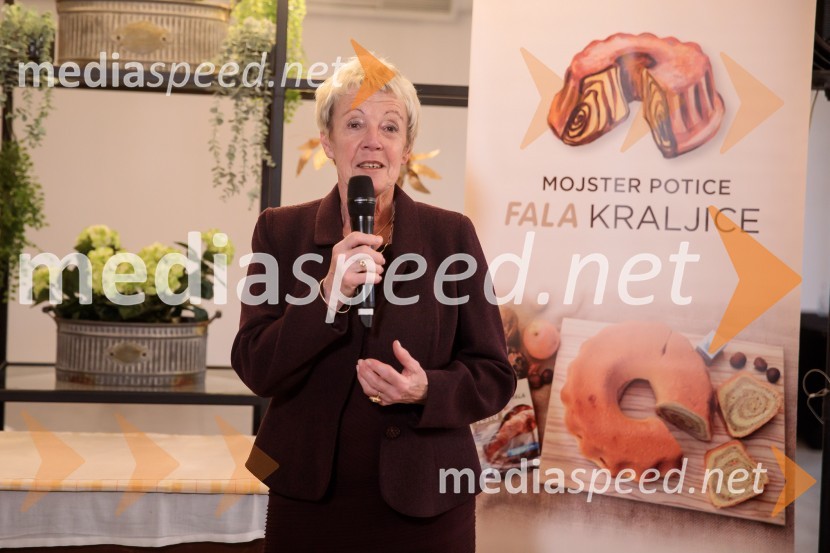 mag. Marlena Skvarča, višja predavateljica za področje prehrane na Oddelku za živilstvo, Biotehniška fakulteta, Univerza v LjubljanMojster potice - Fala kraljice 2022